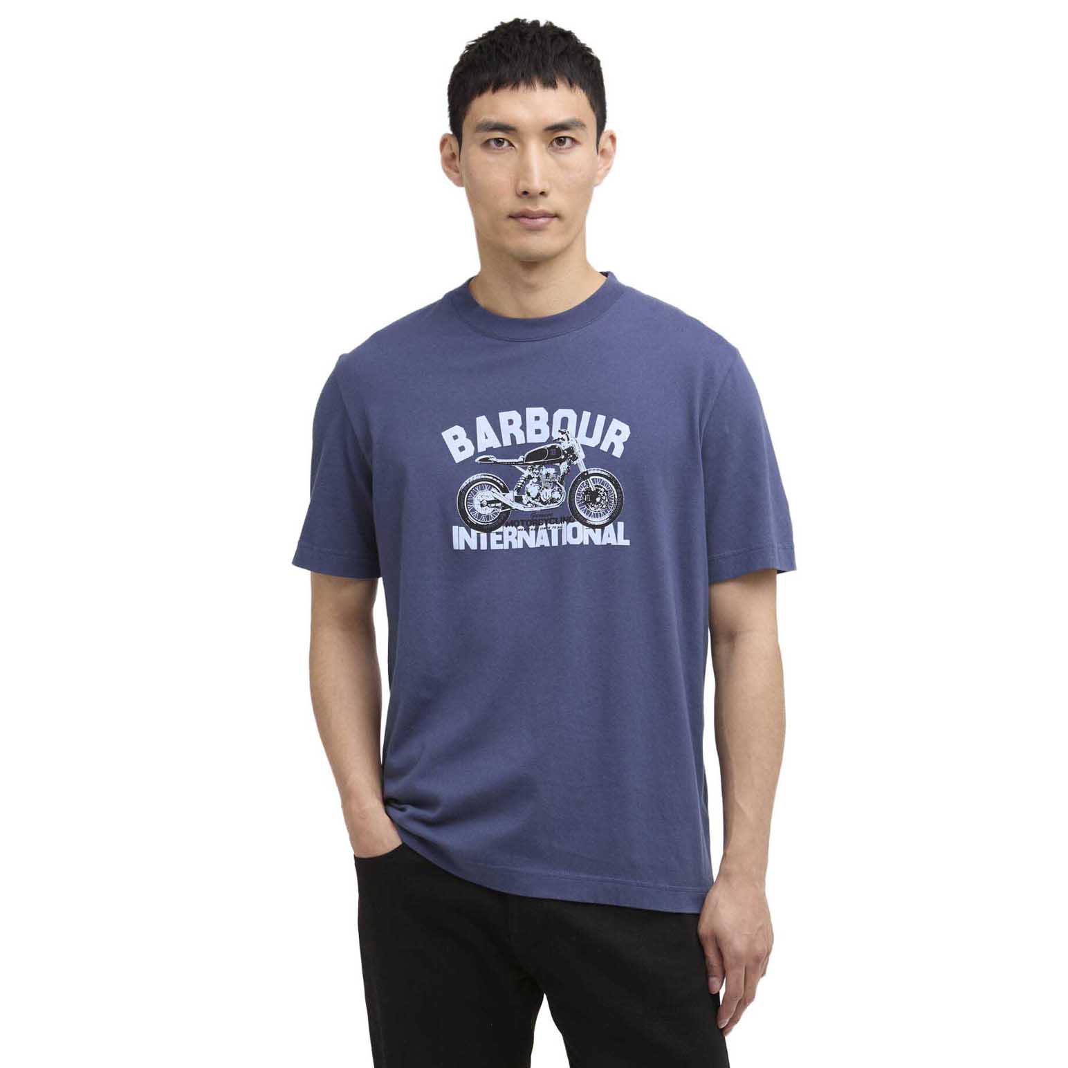 Barbour International Shifter Graphic Print T-Shirt